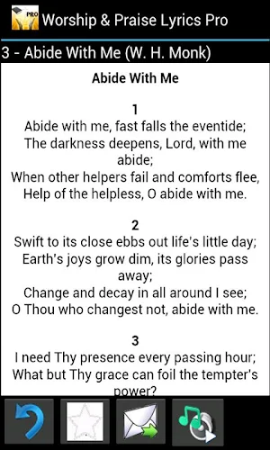 Worship and Praise Lyrics Pro Screenshot 2
