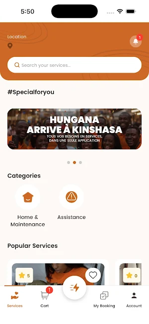 Hungana Screenshot 0