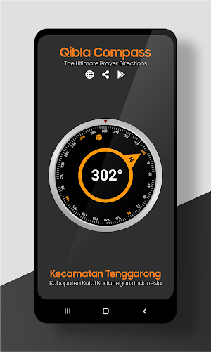 Qiblah Compass Ultimate Screenshot 1