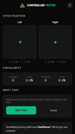 OG Gamepad Tester & Calibrate Screenshot 1