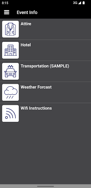GFS Trips & Meetings Screenshot 3