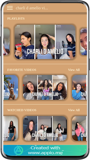 charli d'amelio videos Screenshot 1