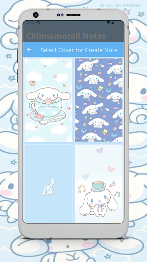 Chinnamoroll Notes Screenshot 3