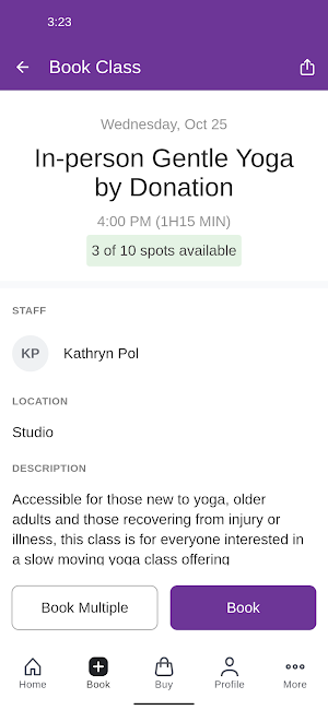 Soul Tree Yoga Screenshot 2