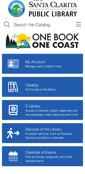 Santa Clarita Public Library Screenshot 0