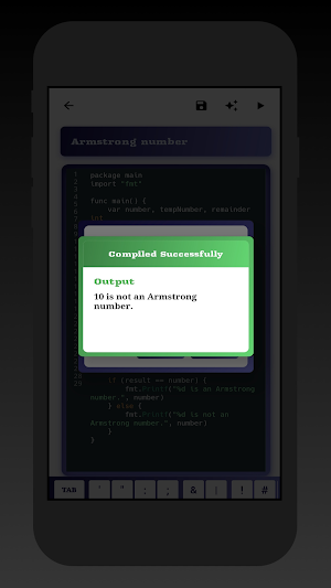 Go Compiler - Compile GoLang Programs for Free Screenshot 3