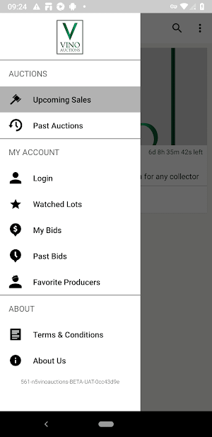 VinoAuctions Screenshot 3