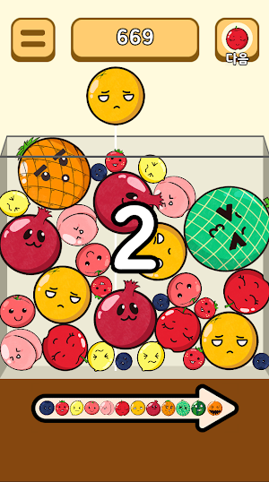 FruitsMerge - Watermelon Game Screenshot 2
