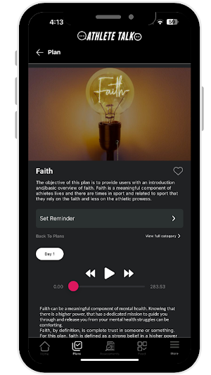 AthleteTalk Screenshot 3