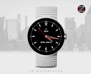 Black Analogue D Watch Face Screenshot 2