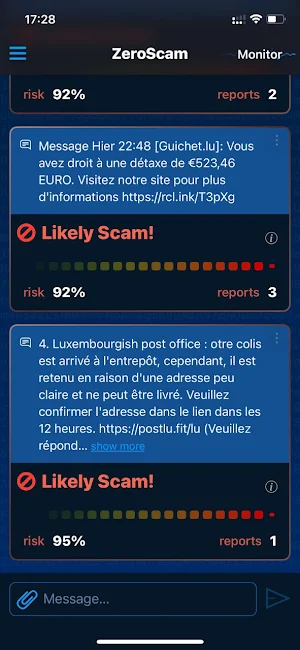 ZeroScam Screenshot 2