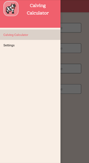 Calving Calculator Screenshot 1
