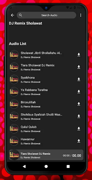 DJ Remix Sholawat MP3 Screenshot 3