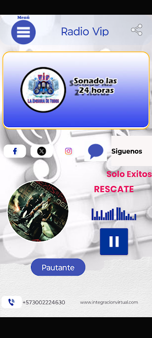 Mi Radio VIP Screenshot 1