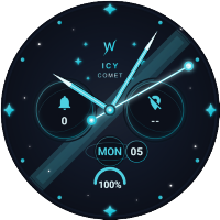 Icy Comet - watch face