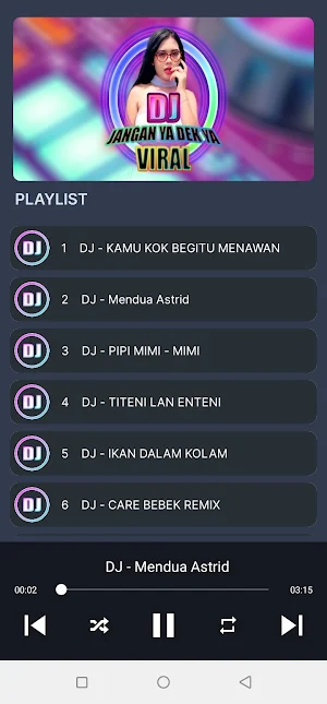 DJ Jangan Ya Dek Ya Screenshot 3