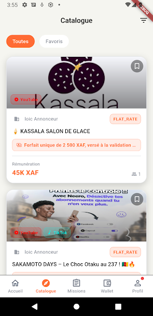 AdInfluence Screenshot 3