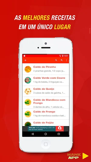 Receitas de Caldos Screenshot 0