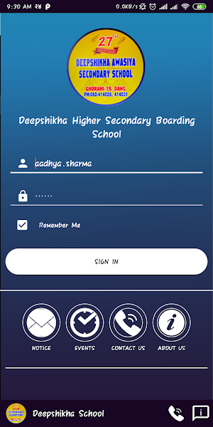 Deepshikha Awashiya Secondary School Screenshot 1