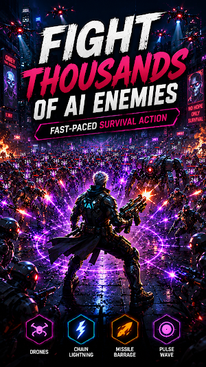 Cyberpunk Survivor Screenshot 0