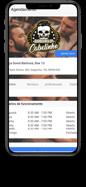 Barbearia Cabelinho Screenshot 1