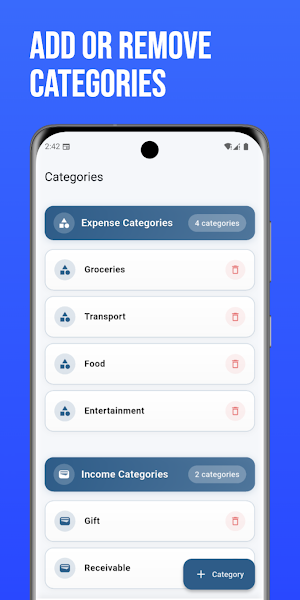 Budget Tracker Expense Manager Screenshot 3