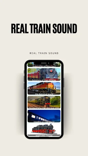 Real Train Sound Screenshot 2