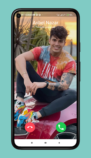 Asbel Nazar Fake Video Call Screenshot 1