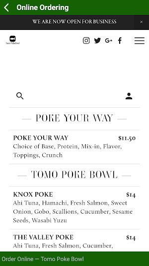 Tomo Poke Bowl Screenshot 3