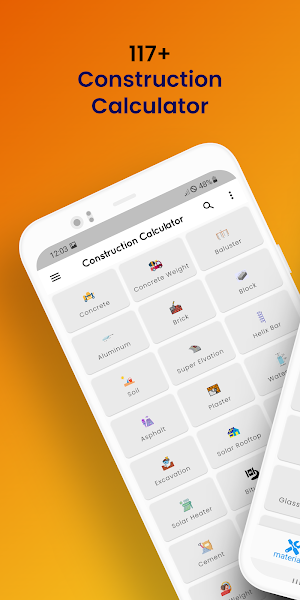 Construction Civil Calculator Screenshot 0