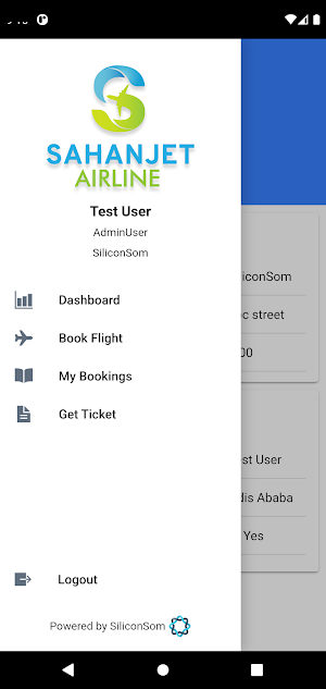 SahanJet Airline Screenshot 1