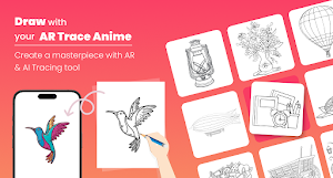 AR Draw: Trace To Sketch Screenshot 0