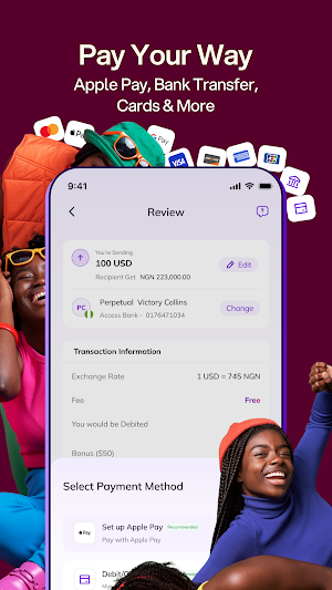 Zobo – Money Transfer App Screenshot 2