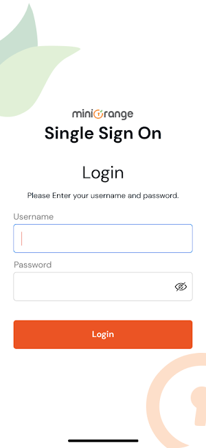 miniOrange SSO Portal Screenshot 2