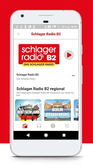Schlager Radio B2 Screenshot 1