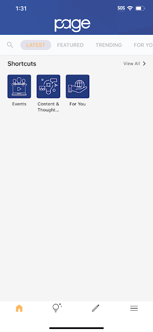 The Page Society Screenshot 1
