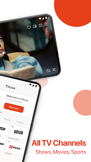 Live TV: Movies Tv and Shows Screenshot 1