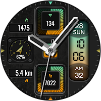 Hybrid NERDIN URX18 Watch face