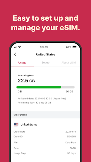 Travel eSIM by Global Mobile Screenshot 2
