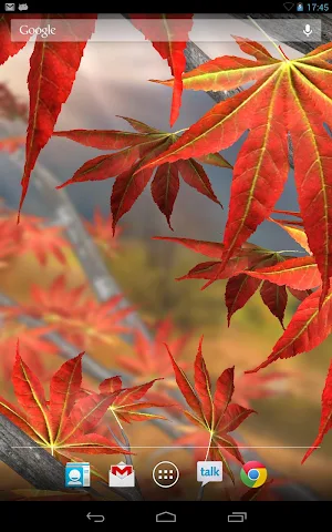 Autumn Tree Free Wallpaper Screenshot 1