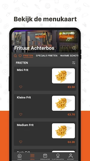 Frituur Achterbos Screenshot 1