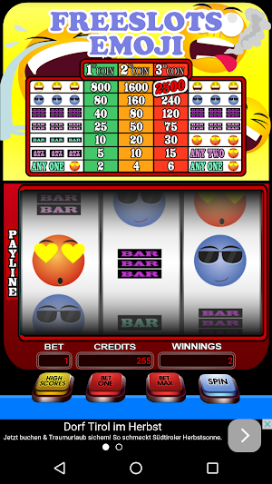 Freeslots Emoji Screenshot 1