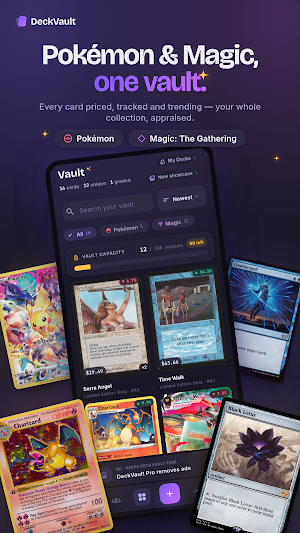 DeckVault: TCG Card Scanner Screenshot 0