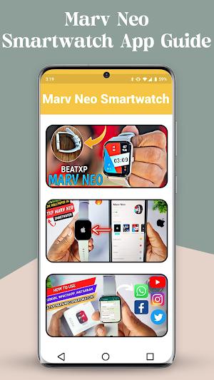Marv Neo Smartwatch App Guide Screenshot 1