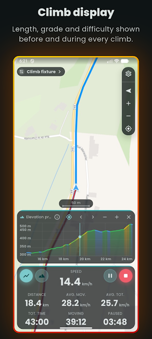 Bike n Go - GPS Bike Computer Screenshot 3
