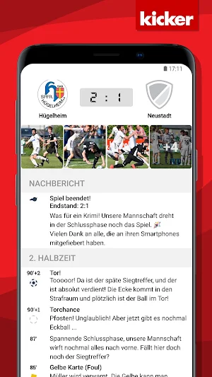 Sportfreunde Hügelheim Screenshot 1