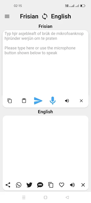 Frisian To English Translator Screenshot 0