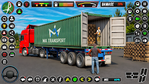 Off-Road Cargo Truck Driving3d Screenshot 2