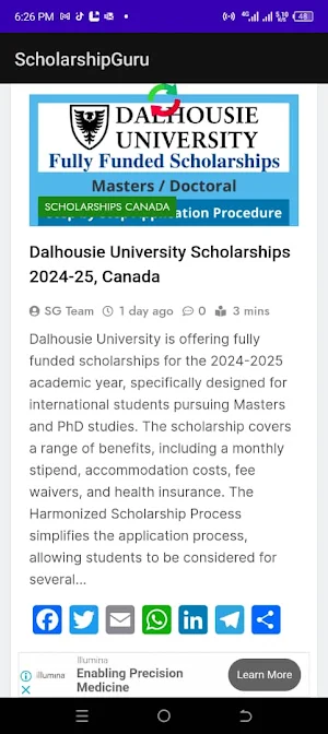 ScholarshipGuru (Latest News) Screenshot 2