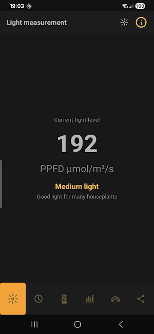 Botanic – Light & PPFD Meter Screenshot 0